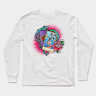 Ace of Wands Long Sleeve T-Shirt